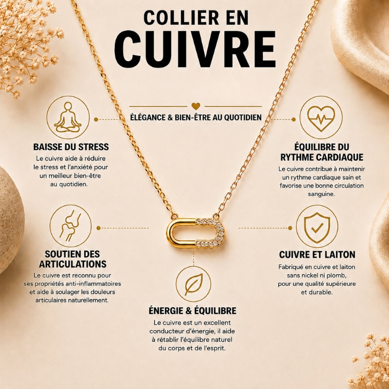 Collier en Cuivre Jaune MyTamra™