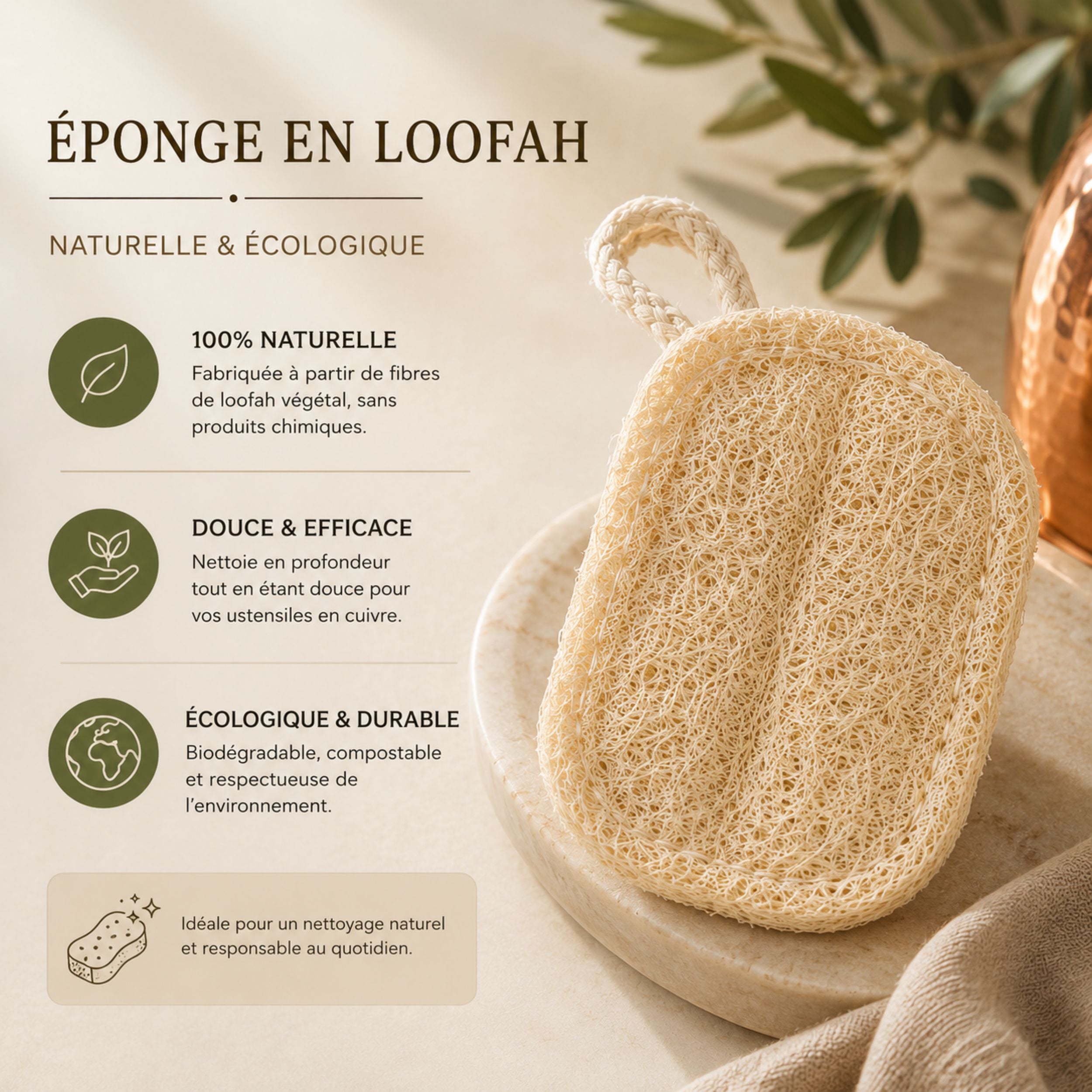 Kit d'entretien Cuivre - 100% Naturel