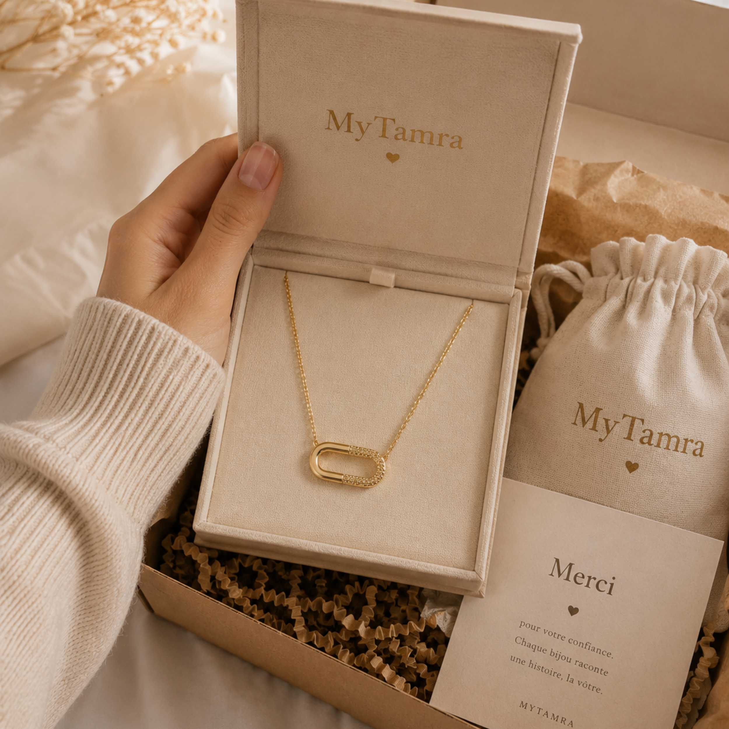 Collier en Cuivre Jaune MyTamra™