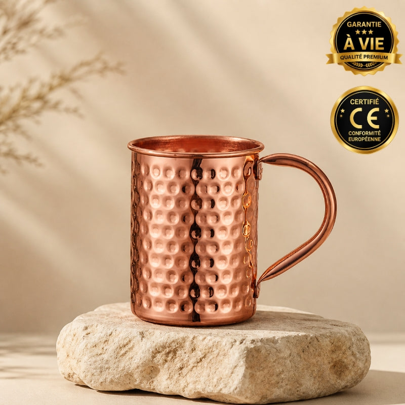Mug en Cuivre Martelé MyTamra™